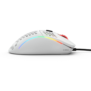 Glorious Mouse Gaming Model D, 12000 DPI, 69 grame, 6 butoane, USB 2.0, Alb mat