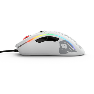 Glorious Mouse Gaming Model D, 12000 DPI, 69 grame, 6 butoane, USB 2.0, Alb mat