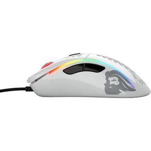 Glorious Mouse Gaming Model D, 12000 DPI, 69 grame, 6 butoane, USB 2.0, Alb lucios