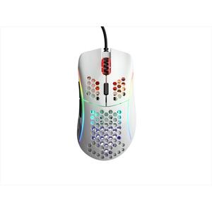 Glorious PC Gaming Race Mouse Model D, 12000 DPI, 69 grame, 6 butoane, USB 2.0, Alb lucios