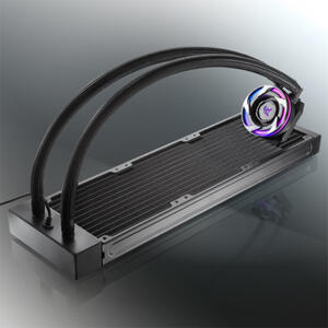 Cooler RAIJINTEK EOS 360 RBW, Racire cu lichid, AIO 360mm, Intel/ AMD, Negru