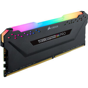 Corsair Vengeance RGB Pro 128GB, DDR4, 3200Mhz, CL16, 4x32GB, 1.35V, Negru