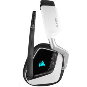 Corsair VOID RGB ELITE Wireless Premium Gaming Headset with 7.1 Surround — White (EU)