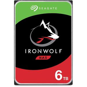 Seagate IronWolf 6TB, 5400 RPM, 256MB Cache, SATA 6Gb/s