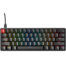Tastatura mecanica GMMK Compact, Gateron Brown Switch, Layout US, Negru