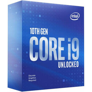 Procesor Intel CORE I9-10900KF Deca Core, 3.70GHz, 20MB, LGA1200, 14nm, no VGA, BOX
