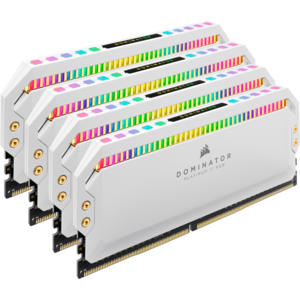 Corsair Dominator Platinum RGB 32GB, (4x8GB),DDR4, 3200MHz, CL16, 1.35 V -Z, Alb