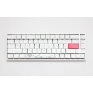 DUCKY One 2 SF RGB Pure White, Cherry Red