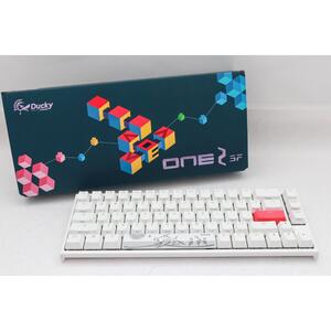 DUCKY One 2 SF RGB Pure White, Cherry Red