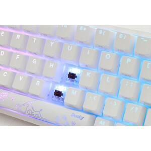 DUCKY One 2 SF RGB Pure White, Cherry Red