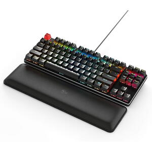 Glorious Suport ergonomic pentru tastatura Slim, Tenkeyless, 17mm, Negru