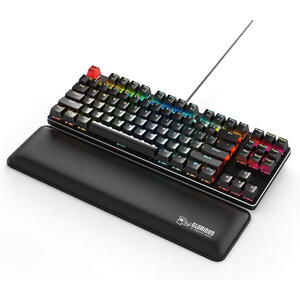 Glorious Suport ergonomic pentru tastatura  Wrist Rest, Tenkeyless, Slim, 17mm, Negru