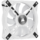 Ventilator Corsair iCUE QL120 RGB 120mm RGB PWM White Triple Fan Kit with Lighting Node CORE