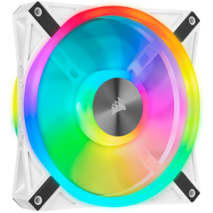 Ventilator Corsair iCUE QL140 RGB 140mm RGB PWM White Single Fan