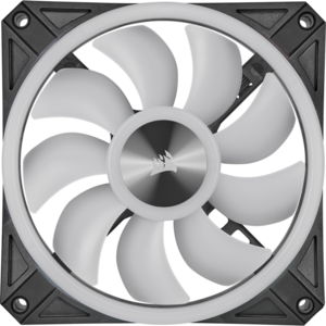 Ventilator Corsair iCUE QL120 RGB 120mm PWM Triple Fan with Lighting Node CORE