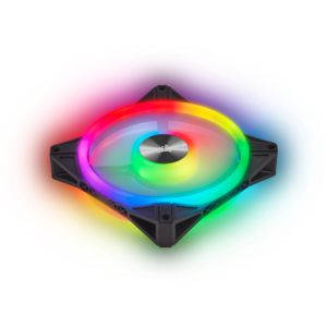 Ventilator Corsair iCUE QL120 RGB 120mm PWM Triple Fan with Lighting Node CORE