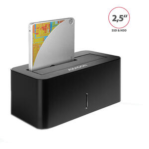 AXAGON Rack Extern ADSA-SN, USB3.0, SATA 6G HDD, Docking Station, Negru