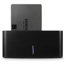 Rack Extern ADSA-SN, USB3.0, SATA 6G HDD, Docking Station, Negru