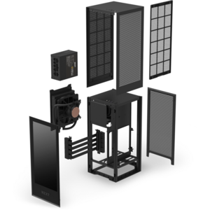 Carcasa NZXT H1 - Black
