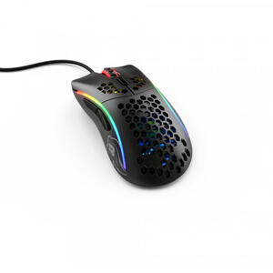 Glorious Mouse Gaming  Model D, RGB, 12000 DPI, 61g, 6 butoane, USB, Negru Mat