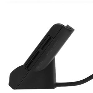 AXAGON Cititor carduri CRE-SM2, USB, Smart Card si SD/microSD/SIM