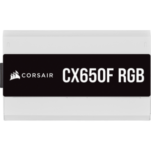 Sursa Corsair 650W, CX-F Series, CX650F, 80 PLUS Bronze, White RGB