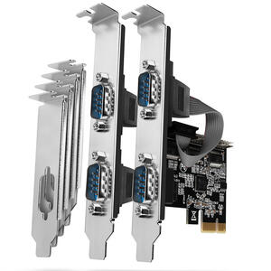 AXAGON PCEA-S4N, Adaptor PCI-Express( chip ASIX AX99100) la 4x Serial Port + LP