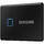 Samsung Portabil T7 Touch, 2TB, Negru, MU-PC2T0K/WW