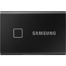 Portabil T7 Touch, 2TB, Negru, MU-PC2T0K/WW
