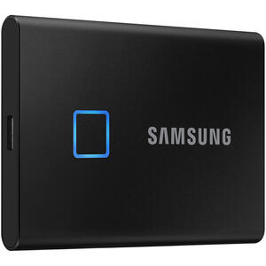 Samsung Portabil T7 Touch, 1TB, Negru, MU-PC1T0K/WW