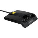 CRE-SM3, USB, Smart card FlatReader, cablu 120 cm