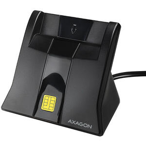 AXAGON CRE-SM4, USB, Smart card StandReader, Cablu 120 cm