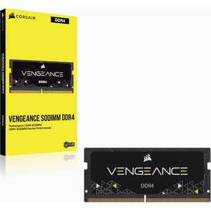 Memorie Notebook Corsair Vengeance 32GB, DDR4 SODIMM, 2666MHz, CL18, 1x32GB, 1.2V, Negru