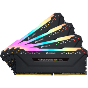 Corsair Vengeance RGB Pro 32GB, DDR4, 3600MHz, CL16, 4x8GB, 1.35V, Negru