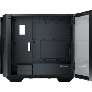 Carcasa Seasonic SYNCRO Q7, MidTower, ATX, sursa inclusa SYNCRO DPC-850 Platinum, Negru