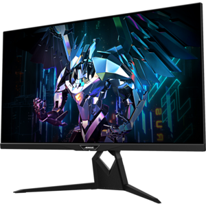 Monitor GIGABYTE AORUS FI32Q Gaming, 31.5 inch, IPS, QHD, 2560 x 1440, DisplayPort, HDMI, KVM, Pivot, 170Hz, 1ms, Negru