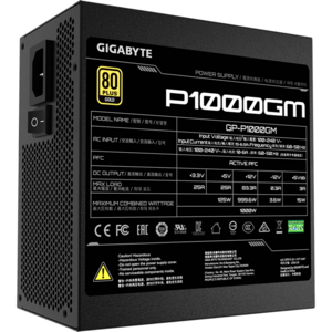 Sursa GIGABYTE GP-P1000GM 80 PLUS Gold