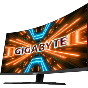 Monitor GIGABYTE G32QC A Gaming, 31.5 inch, VA, QHD, 2560 x 1440, curbat 1500R, DisplayPort, HDMI, 165Hz, 1ms, Negru