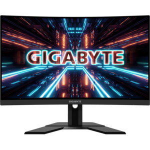 Monitor GIGABYTE G27FC A Gaming, 27 inch, VA, Full HD, 1920 x 1080, DisplayPort, HDMI, Boxe, curbat 1800R, 1 ms, 165 Hz, 1 ms, Negru