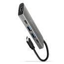Hub USB HMC-5G2, 2x USB-A + 2x USB-C + HDMI, USB-C 3.2 Gen 2 10Gbps, PowerDelivery 60W, Cablu USB-C 13 cm