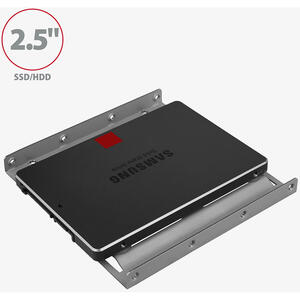AXAGON Bracket RHD-125S pentru montarea unui HDD/SSD 2.5" in slot 3,5", gri