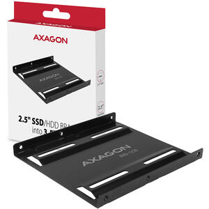 AXAGON AdapBracket RHD-125B pentru montarea unui HDD/SSD 2.5" in slot 3,5", negru