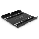 Adaptor RHD-125B pentru montarea unui HDD/SSD 2.5" in slot 3,5", negru