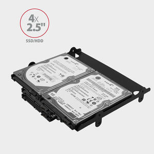 AXAGON Bracket RHD-435, Pentru montarea a 4 HDD/SSD 2.5" HDD  sau 2x 2.5" HDD/SSD si 1x 3.5" HDD in slot de 5,25"