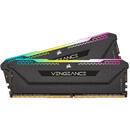 Memorie DDR4, 16GB, KIT 2x8GB, 3200MHz, C16, 1.35V, Negru, RGB, VENGEANCE PRO SL