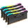 Corsair Vengeance RGB Pro SL 32GB, DDR4, 3600MHz, CL18, 4x8GB, 1.35V, Negru