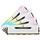 Corsair Vengeance RGB Pro SL 32GB, DDR4, 3200MHz, CL16, 4x8GB, 1.35V, Alb