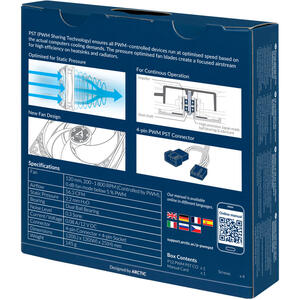 Ventilator ARCTIC P12 PWM PST CO