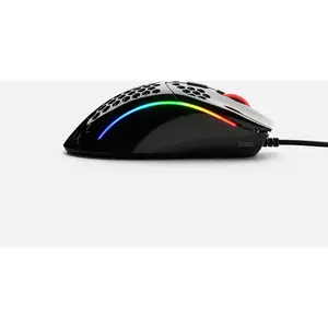 Glorious Mouse Gaming  Model D Minus, RGB, 12000 DPI, 62g, 6 butoane, Negru Lucios