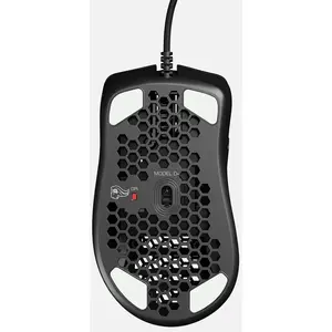 Glorious Mouse Gaming  Model D Minus, RGB, 12000 DPI, 62g, 6 butoane, Negru Lucios